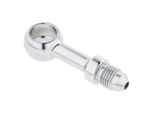 Metal motorcycle carburetor jet component for Revelry Motorcycles.