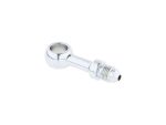 Chrome motorcycle brake banjo bolt for Revelry Motorcycles accessories.
