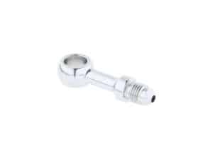 Chrome motorcycle brake banjo bolt for Revelry Motorcycles accessories.