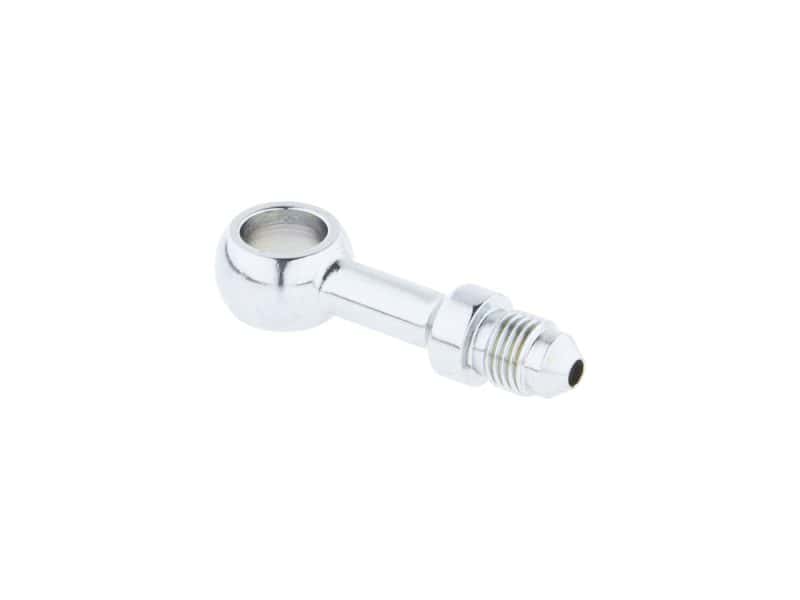 Chrome motorcycle brake banjo bolt for Revelry Motorcycles accessories.