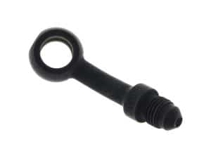 Black motorcycle gear shift linkage part for Revelry Motorcycles.