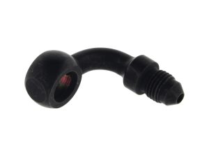Rubber motorcycle valve stem connector for Revelry Motorcycles and custom bike parts.