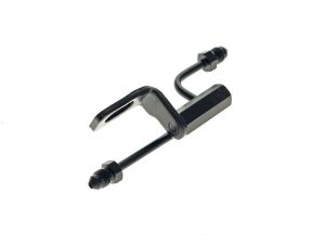 Rear Brake Tee - Black. Fits Softail 2007-2010