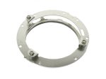 Lightweight motorcycle clutch basket for Revelry Motorcycles, high-performance bike parts, durable steel construction.