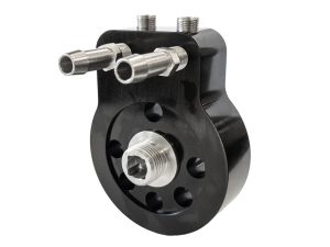 Aluminium motorcycle sprocket hub component for Revelry Motorcycles Australian bike enthusiasts.