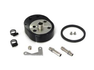 Heavy-duty motorcycle sprocket coupling kit for Revelry Motorcycles.