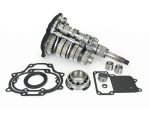 Fat 6Spd Super Gear Transmission Cassette - Black Trapdoor. Fits Softail 2007-2017, Dyna 2006-2017 & Touring 2007-2016