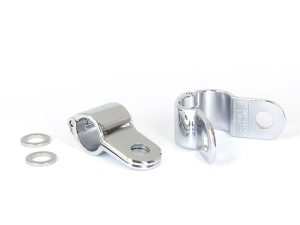 Magnum Quick Clamps - Chrome. Fits 1in. Tube.
