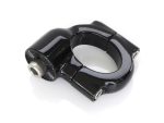 Side Mount Number Plate Clamp - Black. Fits Rocker & Breakout 2013-2017.