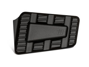 Trackboard Brake Pedal Pad - Black. Fits Touring 1980up, FL Softail 1986-2017 & Dyna Switchback 2012-2016.