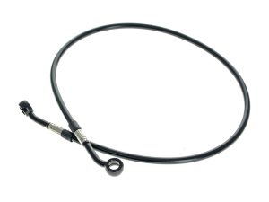 Rear Brake Line - Black. Fits Touring 2014up with Kraus Rear Radial Caliper & Bracket