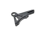 Rear Radial Caliper Mount - Black. Fits Most Softail 2018up