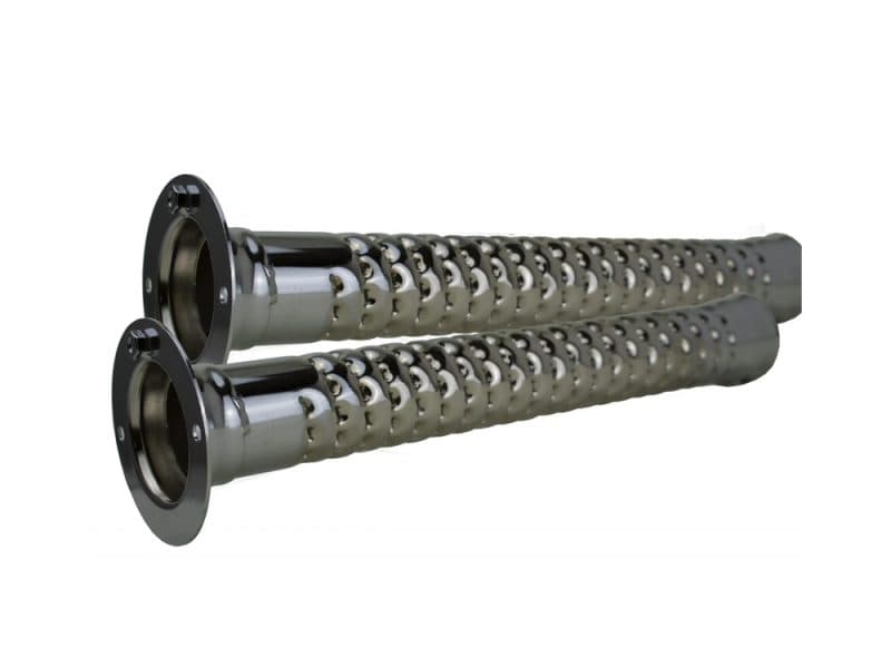 Louvered Baffles. Fits Khrome Werks 2017up Touring Mufflers High-performance motorcycle riser bars with ergonomic grip design for Revelry Motorcycles.