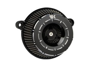 High-performance Revelry motorcycle air filter for optimal engine airflow and ride quality.