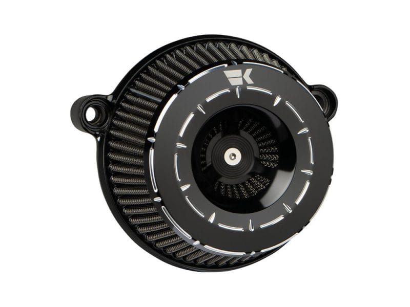 Tracer High-performance Revelry motorcycle air filter for optimal engine airflow and ride quality.