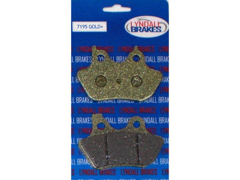 Gold-Plus Brake Pads. Fits Front & Rear on Sportster 2000-2003