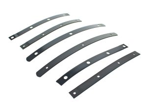 High-quality motorcycle mudguard mounting brackets for Revelry Motorcycles.