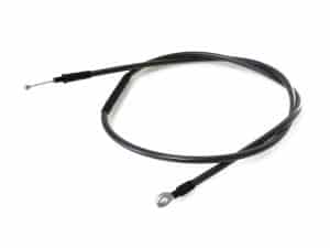 High-quality motorcycle brake cable for Revelry Cycles, durable and precise control.