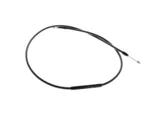Brake cable for motorcycles, black auto clutch cable, high-quality bike throttle control part.