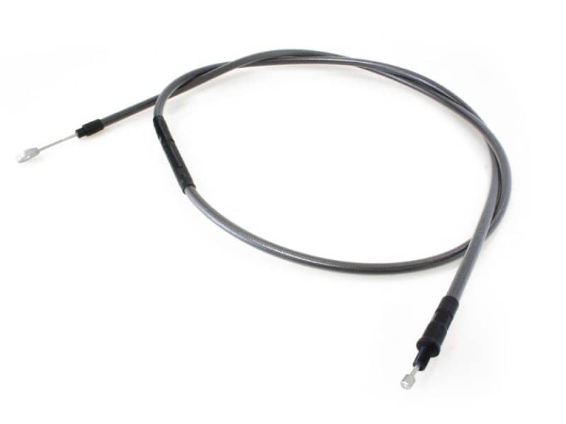 Flexible motorcycle brake or clutch cable for Revelry Motorcycles repairs.