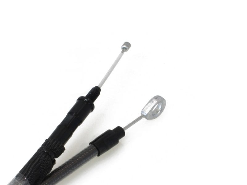 Lightweight motorcycle throttle cables for Revelry Motorcycles Australia.