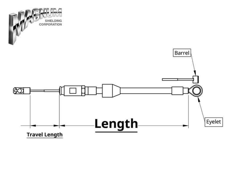 High-performance motorcycle clutch cable with eyelet, barrel, and adjustable length for Revelry Motorcycles.