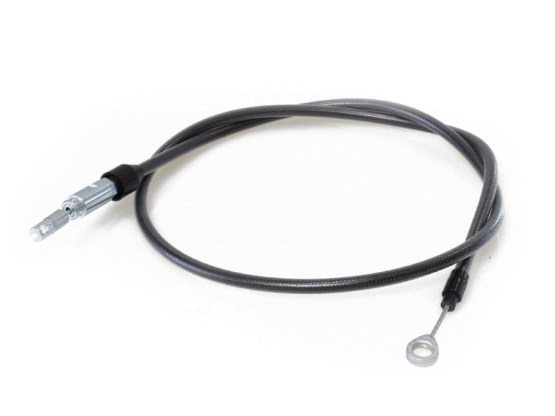 50in. Quick Connect Upper Clutch Cable - Black Pearl. Fits Softail 2018-2024 & Most Touring 2021-2024 Flexible motorcycle brake cable for Revelry Motorcycles, high-quality brake part Australia.