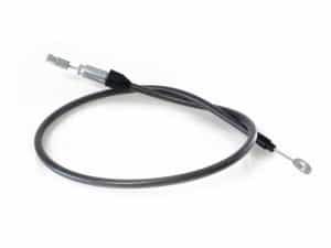 Flexible motorcycle throttle cable for Revelry Motorcycles, durable control cable for optimal performance.