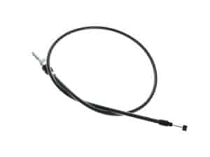 Flexible speedometer cable for motorcycle, essential for Revelry Motorcycles.