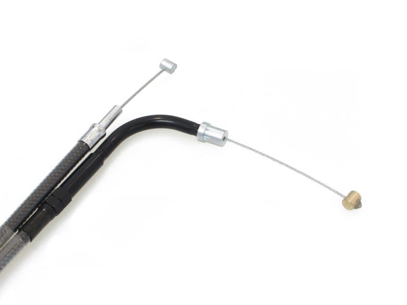 Flexible motorcycle throttle cable for Revelry Motorcycles, Australian bike accessories.