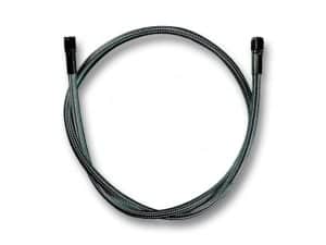 High-performance motorcycle brake hose for Revelry Motorcycles Australia, durable braided stainless steel design.