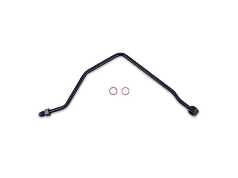 ABS Pump to Rear Brake Caliper Adapter - Black. Fits Softail 2018-2024 High-performance motorcycle fuel line with durable fittings for Revelry Motorcycles in Australia.