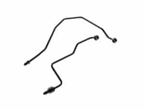 High-performance motorcycle fuel lines for Revelry Motorcycles, durable and flexible.