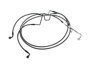 High-performance motorcycle brake lines for Revelry Motorcycles, durable and flexible brake hoses.
