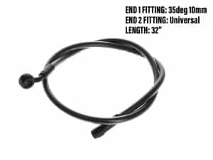 Flexible motorcycle clutch cable for Revelry Motorcycles, durable and reliable.