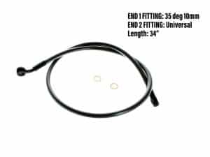 Flexible motorcycle wiring cable with universal fittings for Revelry Motorcycles Australian store.