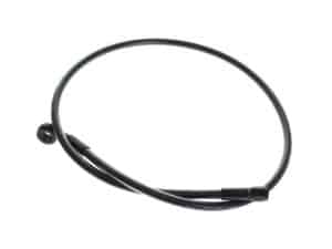 Bike cable lock for motorcycle security, adjustable and durable.