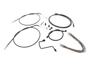 Wiring harness kit for Revelry Motorcycles highlighting custom motorcycle electrical components and wiring system.