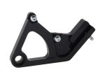 Right Hand Rear Caliper Mount - Black. Fits Softail 1987-1999.