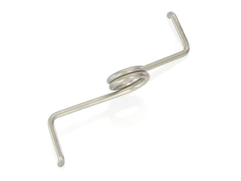 Spring clip for motorcycle maintenance and repair parts.