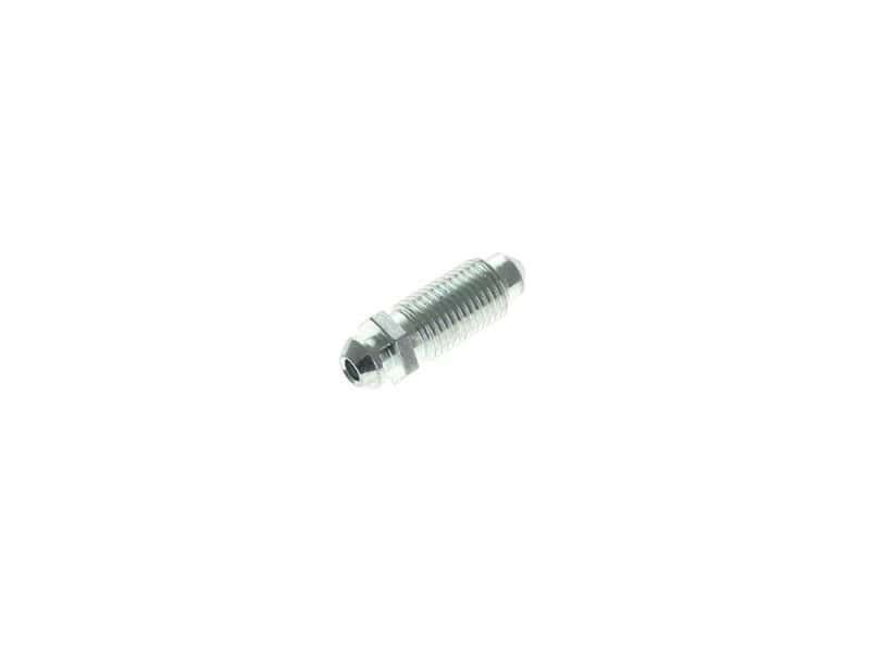 3/8-24 Bleeder Screw - Chrome. Fits Performance Machine 125x4R Calipers. High-performance motorcycle hydraulic brake banjo bolt for Revelry Motorcycles.