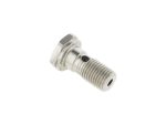 Bolt for motorcycle maintenance and repair, high-quality metallic fastener.