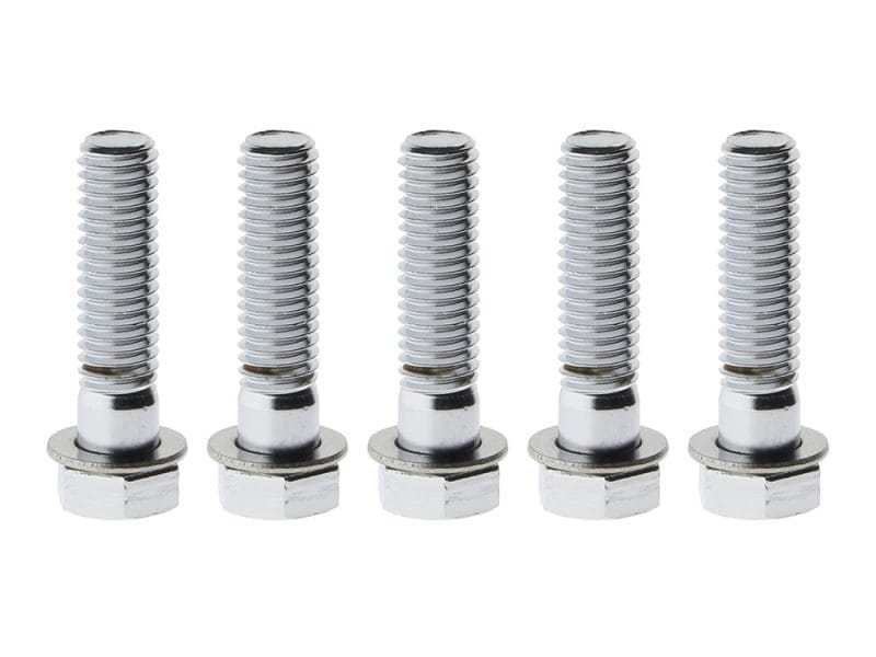 Chrome motorcycle lug bolts for Revelry Motorcycles, high-performance bike hardware, durable and reliable.