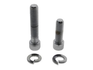 High-quality motorcycle axle bolts with washers for custom bike builds and repairs.