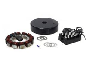 High-performance motorcycle stator kit for enhanced engine power and reliability.