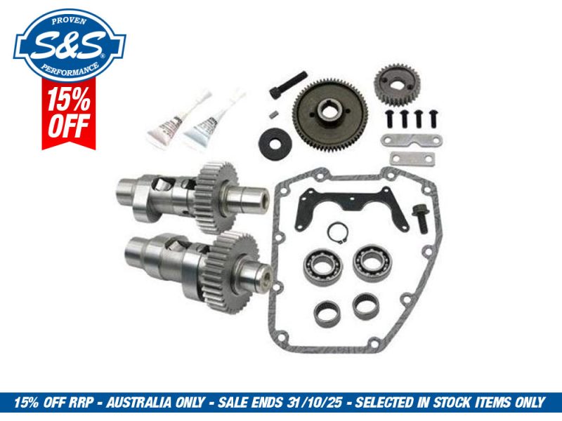 585GE Gear Drive Easy Start Camshaft Kit. Fits Twin Cam 1999-2006.
