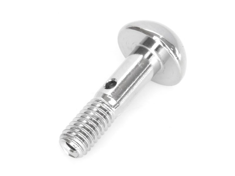 Polished Breather Bolt - Stainless Steel. Fits Stealth Air Cleaners.