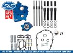 Cam Chest Kit with Chrome Pushrod Kit, No Cam - Suits Chain Drive Camshaft. Fits Touring 2017up & Softail 2018up with Oil Cooled Engines.