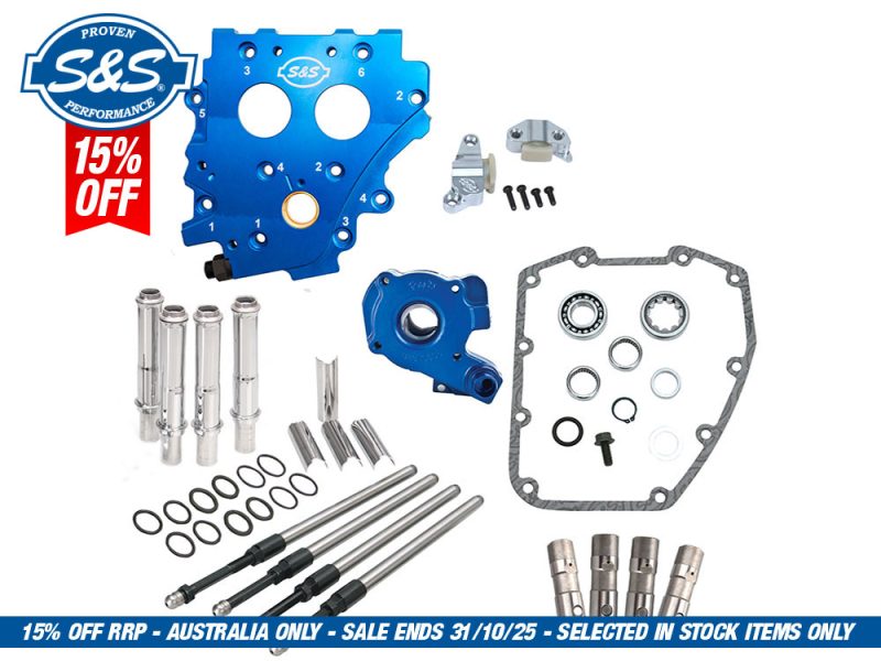 Cam Chest Kit with Chrome Pushrod Kit