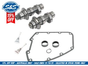 HP103C Chain Drive Camshaft Kit. Fits Dyna 2006 & Twin Cam 2007-2017.